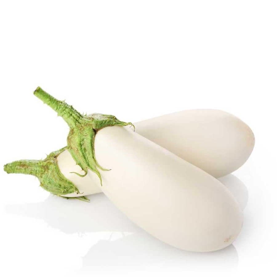 Aubergine Blanc